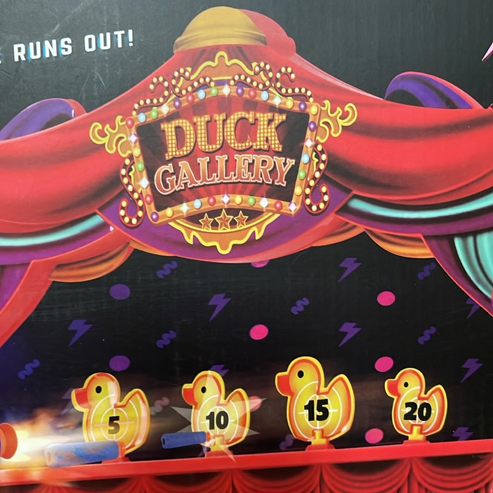 Retro Arcade Duck Shooting Gallery